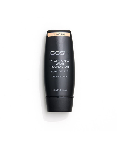 Fond de Teint X-Ceptionnel 12 Naturel 30ml Gosh
