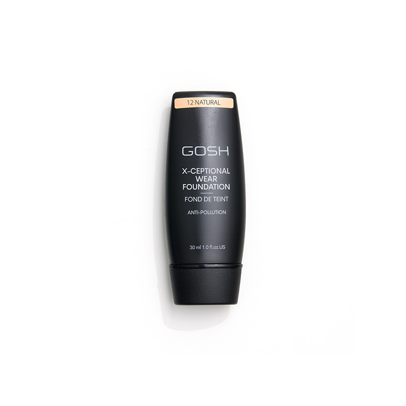 Fond de Teint X-Ceptionnel 12 Naturel 30ml Gosh
