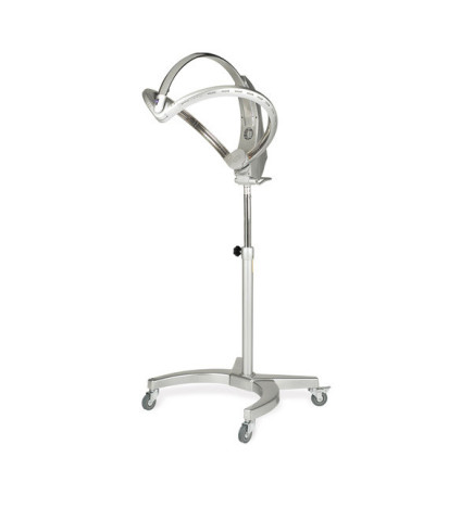 Casque de Coiffure Climafly Glossy Argenté sur Pied Ultron