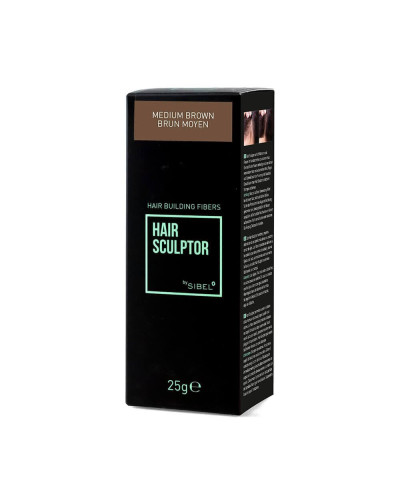 Fibres Hair Sculptor Brun Moyen 25g SIBEL