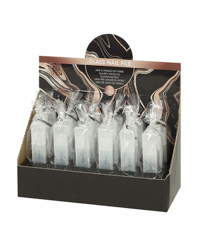 Présentoir Limes en Verre x18