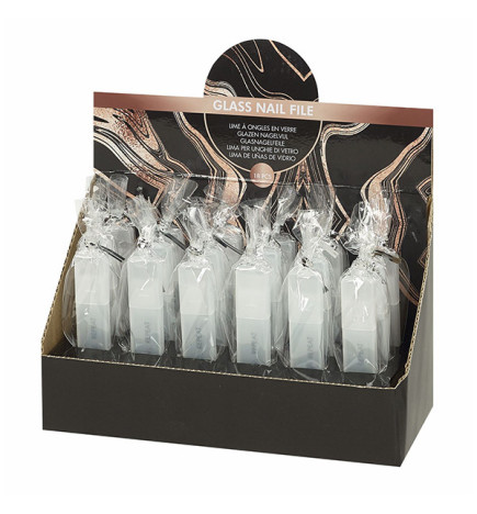 Présentoir Limes en Verre x18