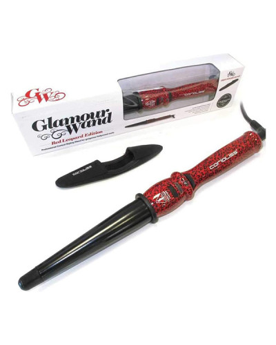 Boucleur Conique Glamour Wand Red Leopard Corioliss