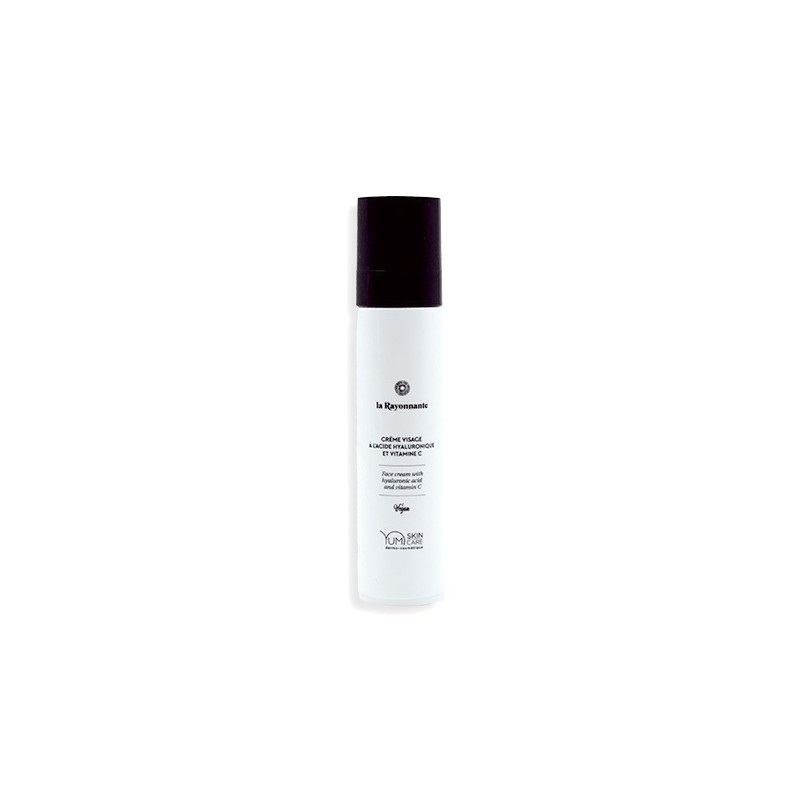 Crème Visage "La Rayonnante" à l'Acide Hyaluronique et Vitamine C Yumi 50ml Crème Visage "La Rayonnante" à l'Acide Hyaluronique et Vitamine C Yumi 50ml