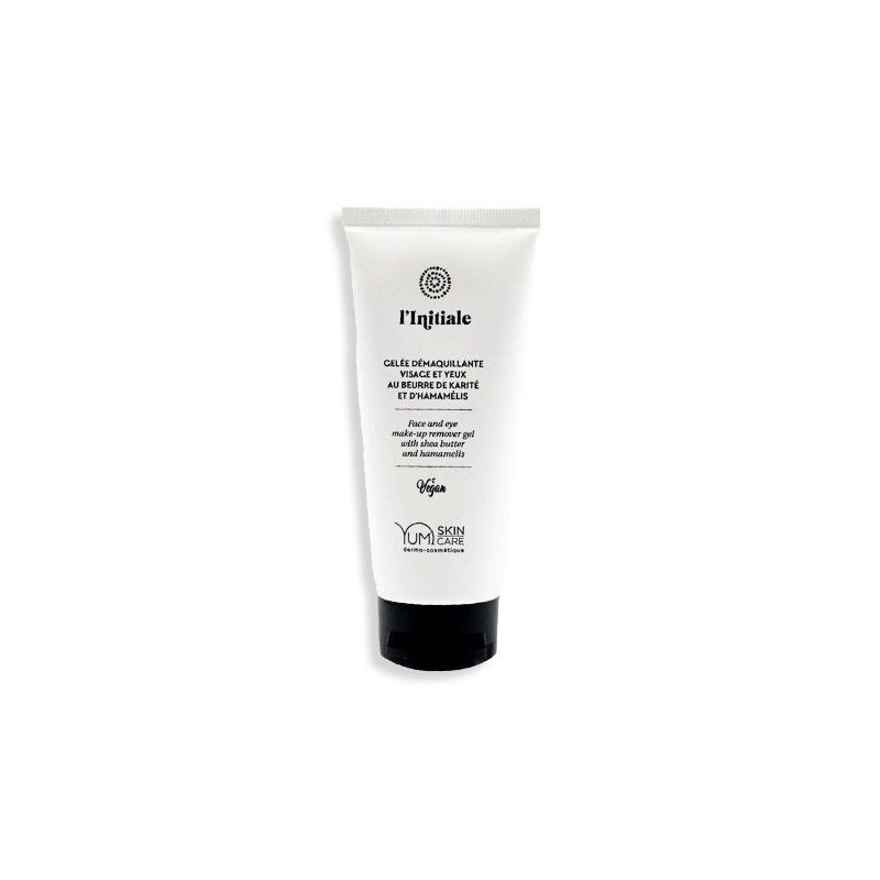 Gelée Démaquillante Visage et Yeux au beurre de karité et d'Hamamélis L'initiale Yumi 100ml Gelée Démaquillante Visage et Yeux au beurre de karité et d'Hamamélis L'initiale Yumi 100ml