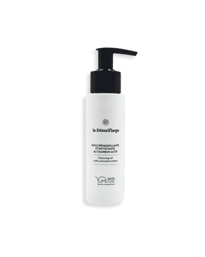 Huile Démaquillante et Nettoyante au Charbon Actif Yumi 100ml