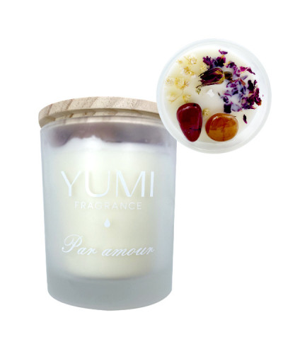 Bougie "Par Amour" Senteur Cerise Noire Yumi 200g