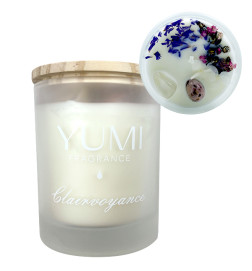 Bougie "Clairvoyance" Senteur fleur de coton Yumi 200g