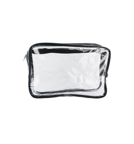 Trousse Rectangular Bord Noir