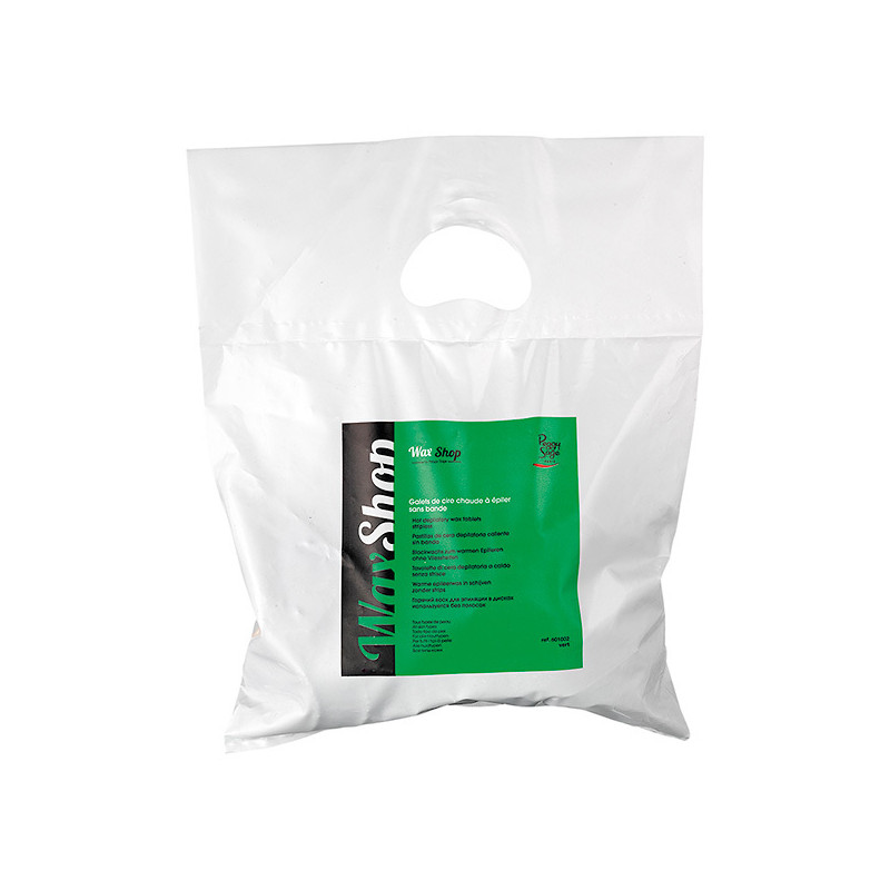 Galets de Cire Chaude à Épiler Vert Peggy Sage 1kg
