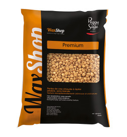 Perles de Cire Chaude à Épiler Jetable sans Bande Doré Premium Peggy Sage 800g