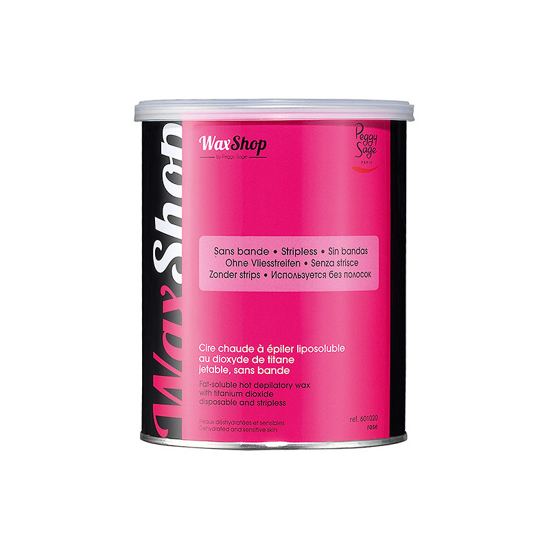 Cire Chaude à Épiler Liposoluble Rose Peggy Sage 800ml Cire Chaude à Épiler Liposoluble Rose Peggy Sage 800ml