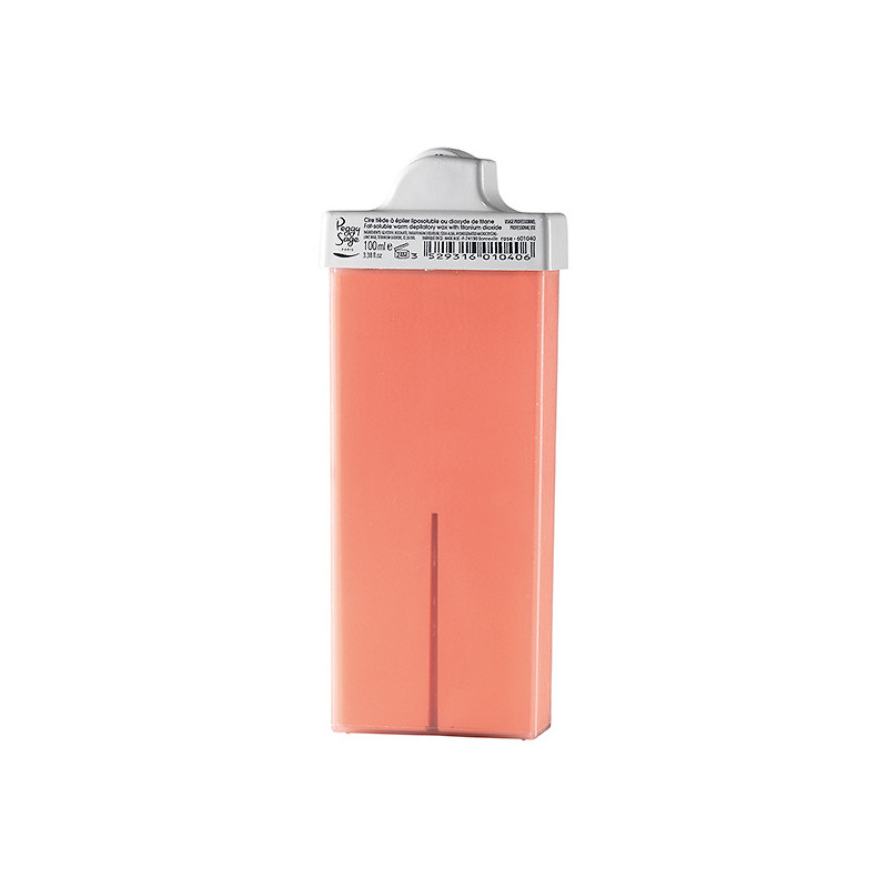 Cartouche de Cire Tiède à Épiler Liposoluble Rose (Visage) Peggy Sage 100ml