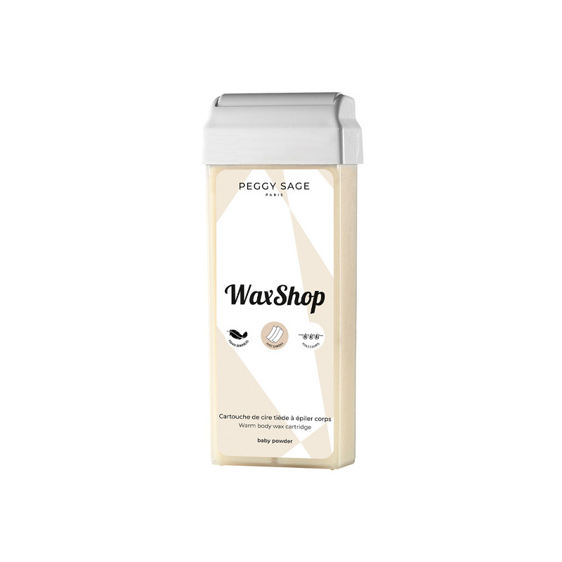 Cartouche Cire à Epiler Corps Baby Powder WaxShop 100ml
