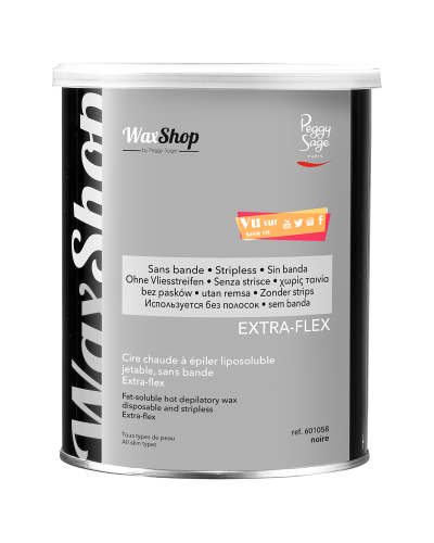 Cire Chaude à Épiler Liposoluble Jetable sans Bande Extra Flex Peggy Sage 800 ml