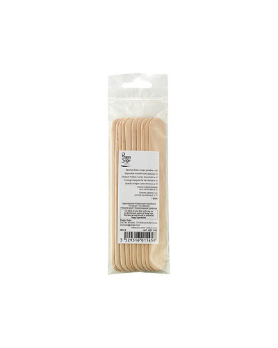 Spatules Bois Corps Jetable Peggy Sage x 10