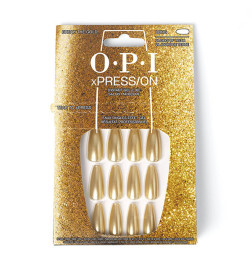 Faux Ongles xPress/ON Effet Gel Break The Gold OPI