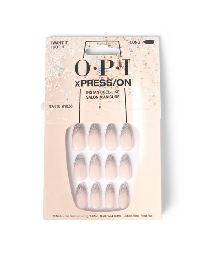 Faux Ongles xPress/ON Effet Gel I Want it, I Got it OPI