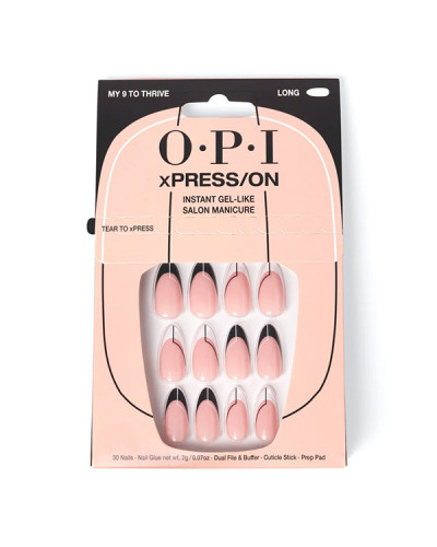 Faux Ongles xPress/ON Effet Gel My 9 To Thrive OPI