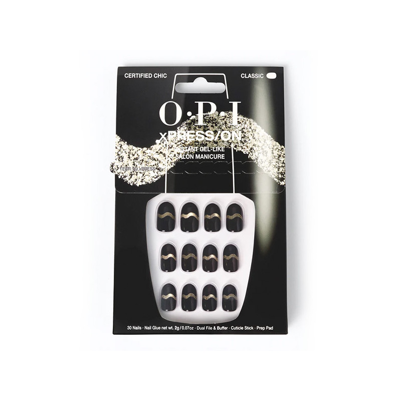Faux Ongles xPress/ON Effet Gel Certified Chic OPI Faux Ongles xPress/ON Effet Gel Certified Chic OPI