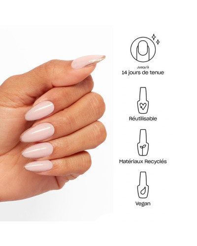 Faux Ongles A Silver Of Paradise O.P.I