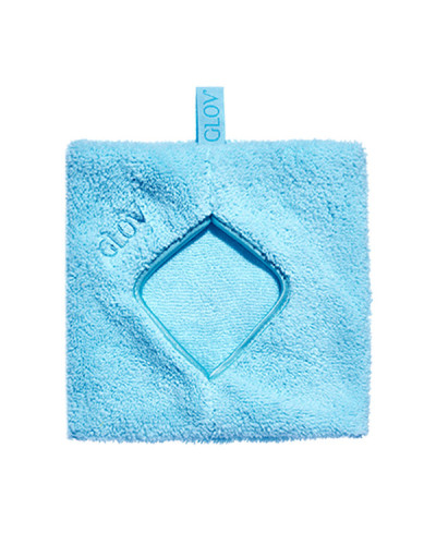 Gant de Démaquillage à l'Eau Confort 4 Coins Bleu Glov