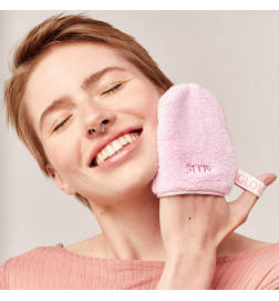 Gant de Démaquillage Iconique Coloris Rose Glov