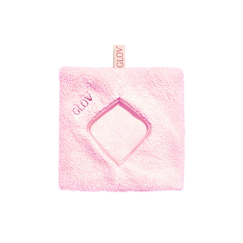 Gant de Démaquillage à l'Eau Confort 4 Coins Rose Glov