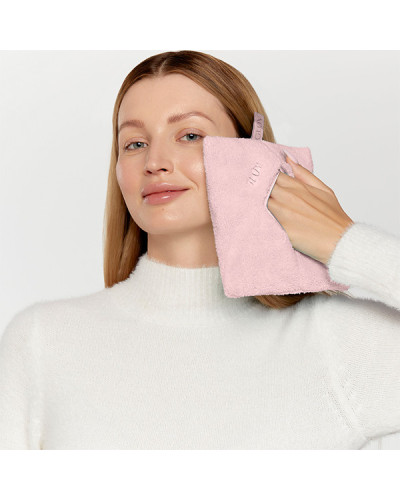Gant de Démaquillage à l'Eau Confort 4 Coins Rose Glov