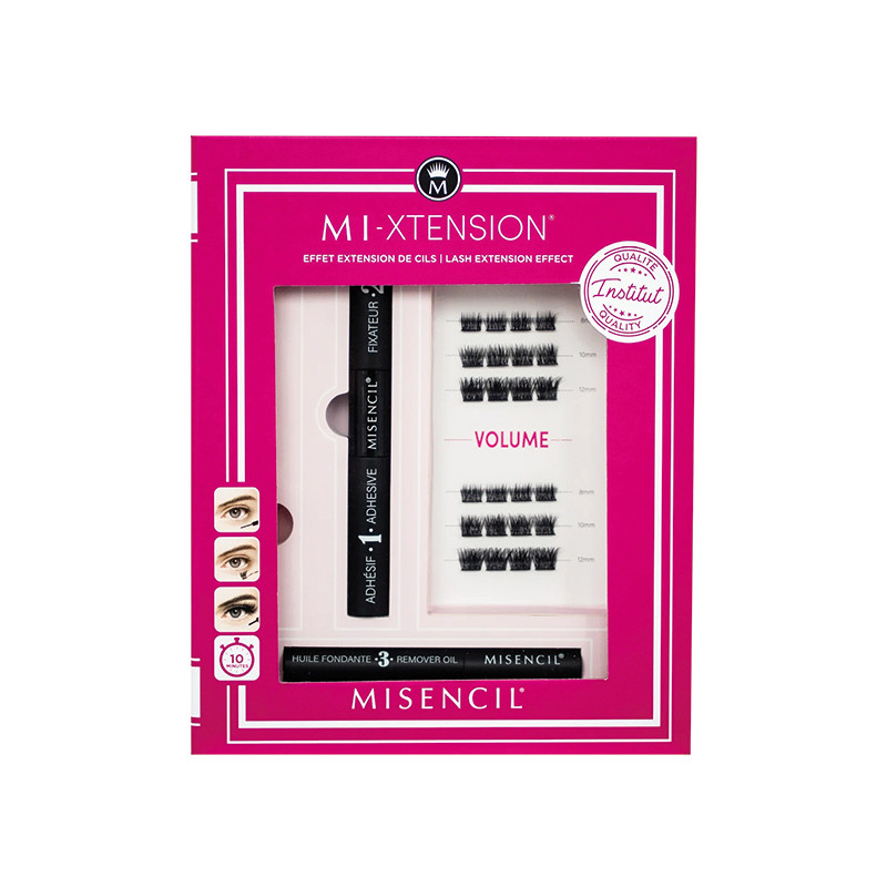 Kit Complet Effet Extension de cils Volume Russe MI-XTENSION Kit Complet Effet Extension de cils Volume Russe MI-XTENSION
