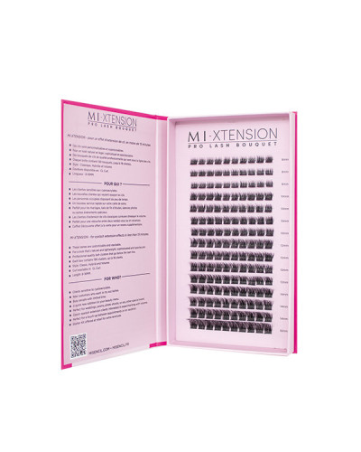 Pack Pro Extensions de cils 150 Bouquets Volume Classique MI-XTENSION