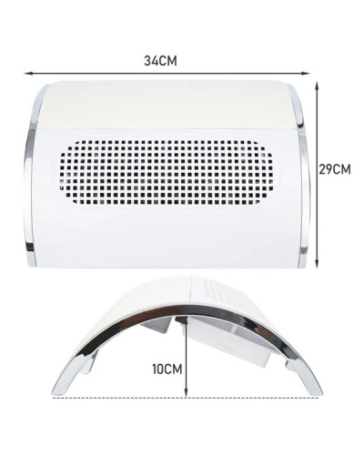Coussin Aspirateur Poussières d'Ongles New & Beauty