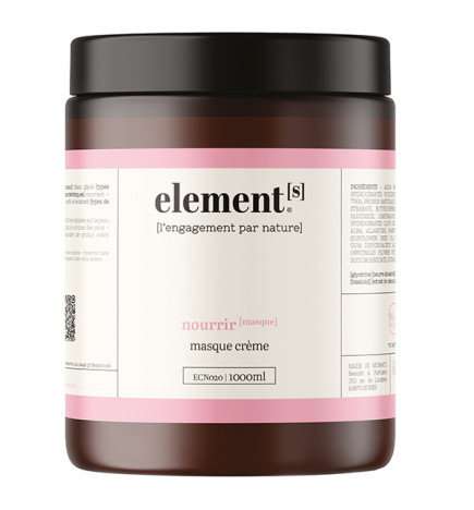 Masque Crème Nourrissant Elements 1000ml