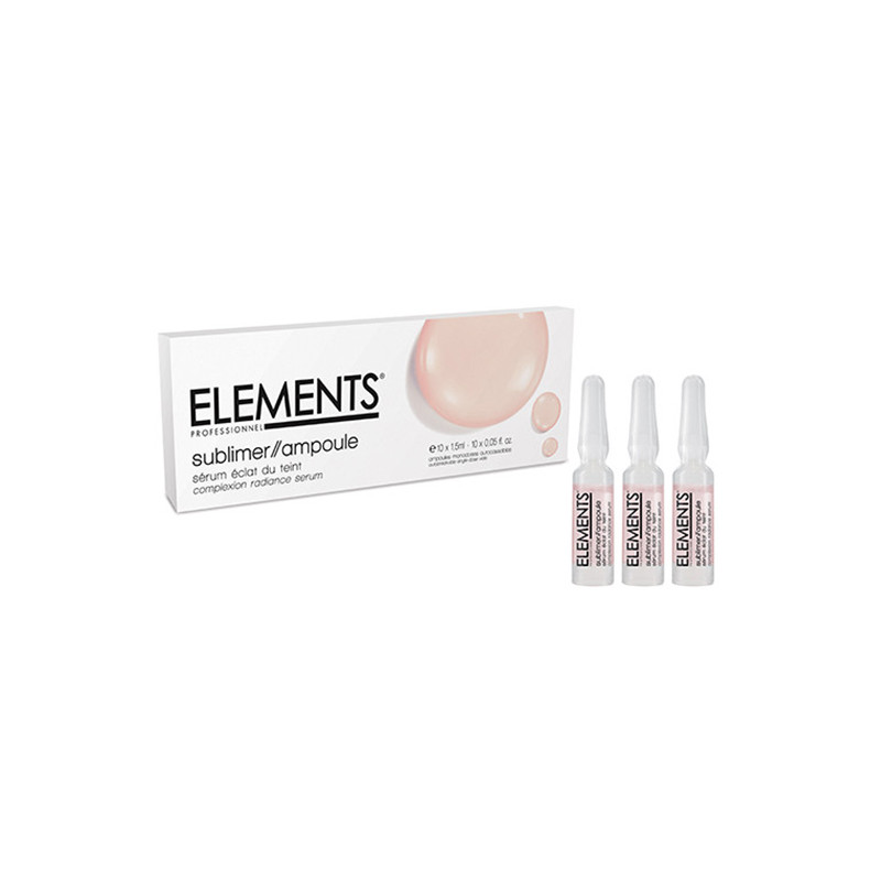 Ampoules " Sublimer" Elements Eclat de Teint 10x15 ml