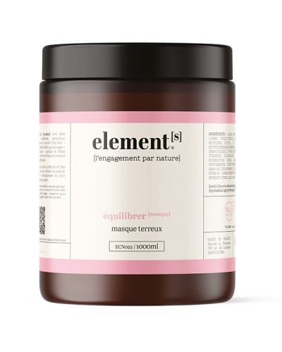 Masque Terreux Matifiant Visage Elements 1L