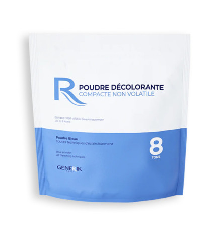 Poudre Décolorante Bleue 8 Tons Générik 500g
