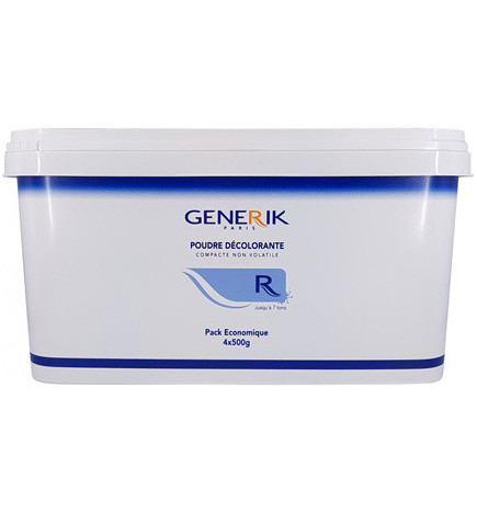 Poudre Décolorante Eco Bleue 4 X 500g