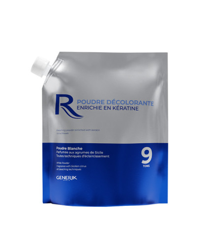 Poudre Decolorante Blanche Enrichie en Kératine 9 Tons Generik