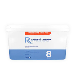 Poudre Décolorante bleue 8 tons - Pack 4 sachets de 500gr Generik