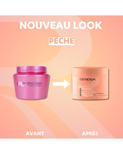 Masque Cheveux Secs, Abimés, Cassants 500ml