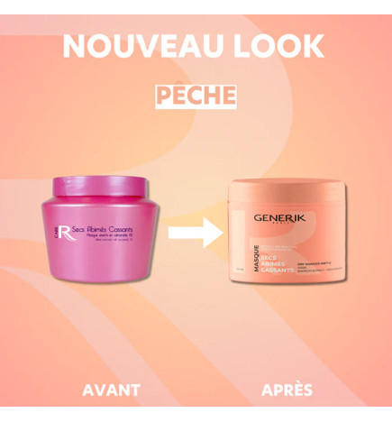 Masque Cheveux Secs, Abimés, Cassants 500ml