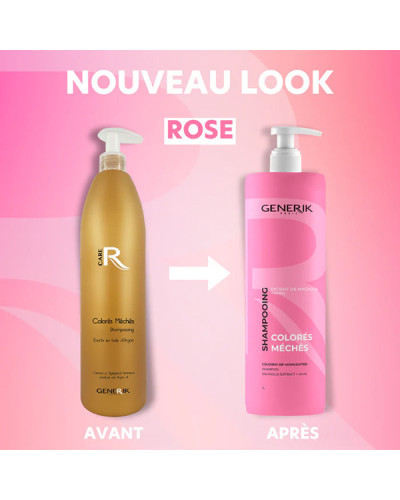 Shampoing Cheveux Colorés et Méchés à l'Extrait De Magnolia 1 Litre Generik