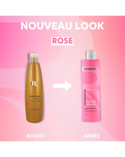 Shampoing Cheveux Colorés et Méchés à l'Extrait de Magnolia Genérik 300ml