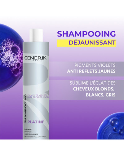 Shampoing Déjaunisseur Platine Generik 1 Litre