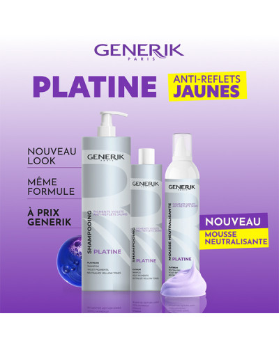 Shampoing Déjaunisseur Platine Generik 300ml