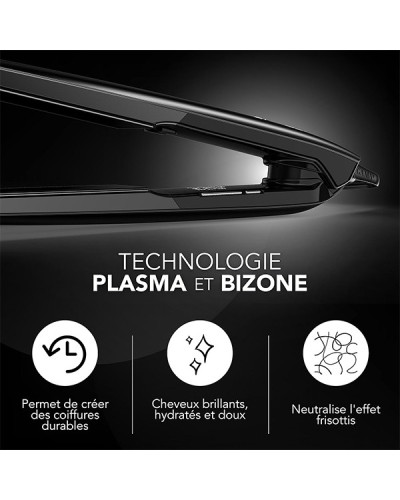 Fer à Lisser Lumine Titanium Noir Gama