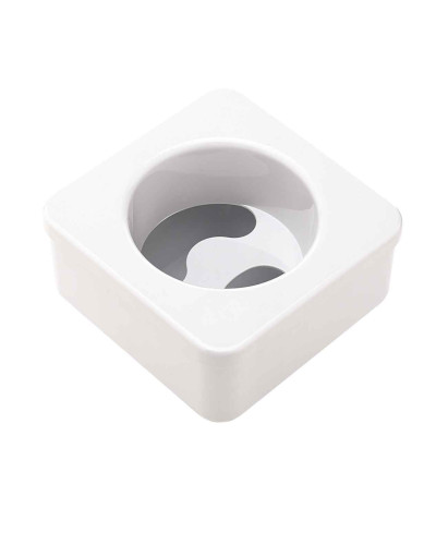 Bol Manucure Blanc Carré