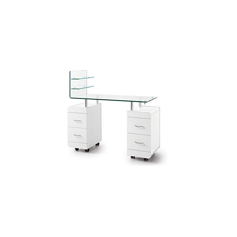 Sibel Louise Table de Manucure à Tablette Cintrée
