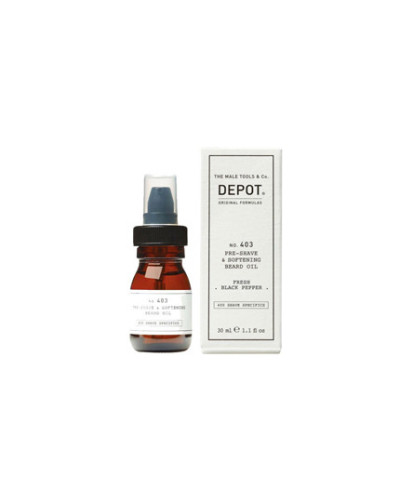 Huile Pré-Rasage et Adoucissante Black Pepper 30ml