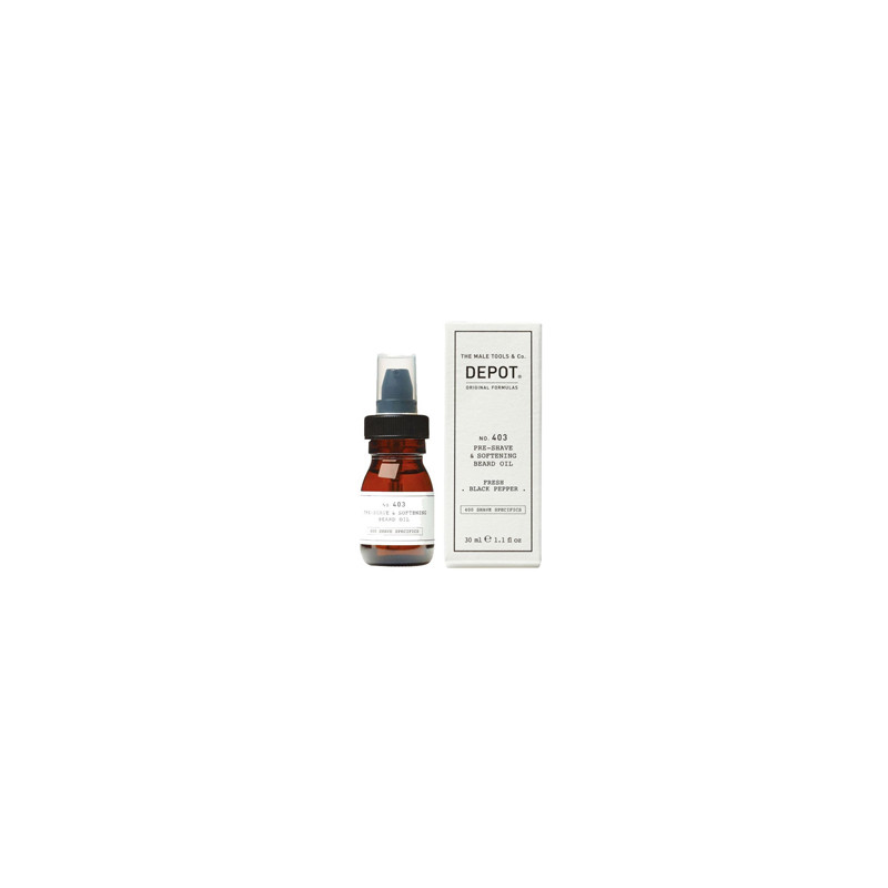Huile Pré-Rasage et Adoucissante Black Pepper 30ml Huile Pré-Rasage et Adoucissante Black Pepper 30ml